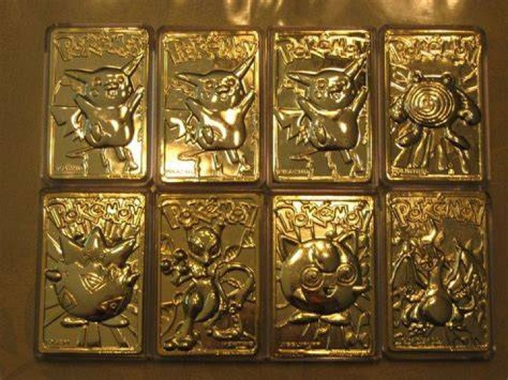 Do anyone still have their Golden Pokemon cards from Burger King?