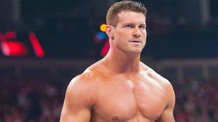 Dolph Ziggler with brown hair