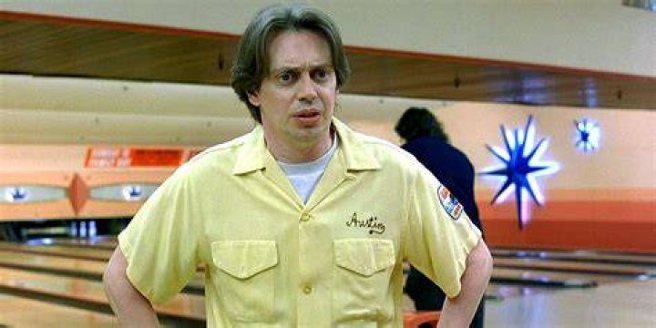 Donny in a bowling alley in The Big Lebowski
