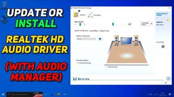 Download Latest Audio Drivers from Manufacturer's Website