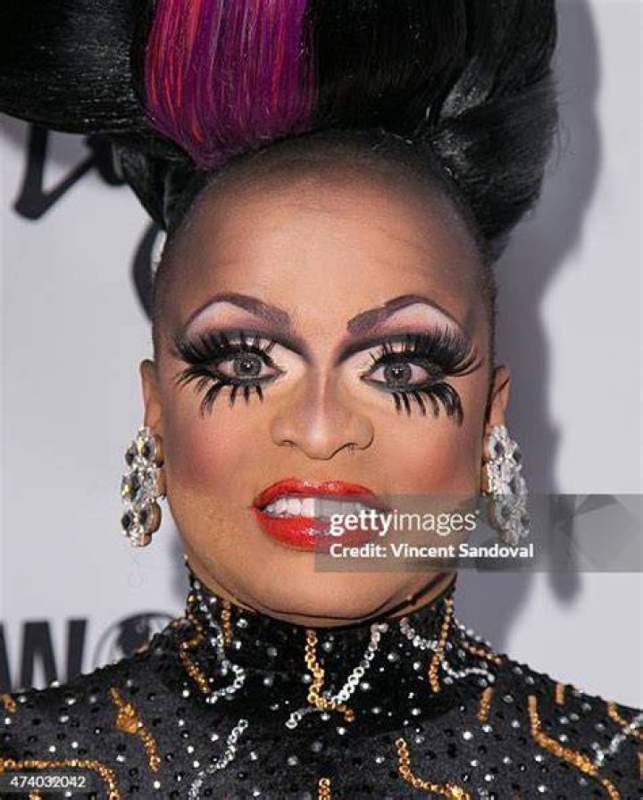 Drag queen Kennedy Davenport portrays Little Richard during the Snatch Game on RuPaul's Drag Race