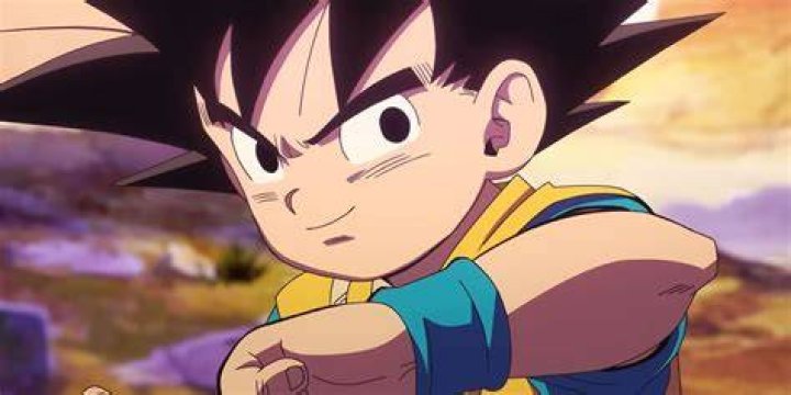 Dragon Ball Daima teaser shows two new character's ominously watching large floating screens of Goku and Vegeta fighting during the Majin Buu arc