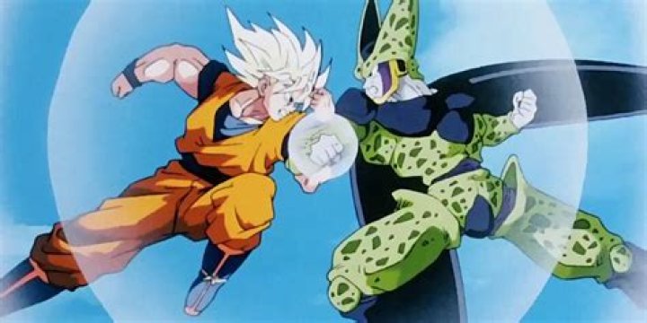 Dragon Ball Z Artwork - End Cell Saga - Snes Scene (+ Tips) (Goku & Gohan)