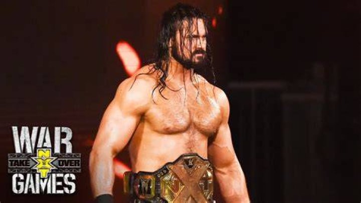Drew McIntyre as NXT Champion
