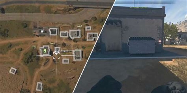 Dumpster Dead Drop in Al Mazrah City in MW2 and Warzone 2