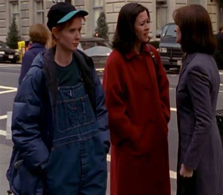 Dungarees - Miranda Hobbes wardrobe, SATC style dungarees miranda hobbes wardrobe, satc style