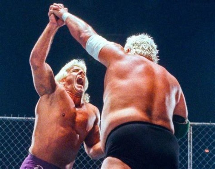Dusty Rhodes and Ric Flair