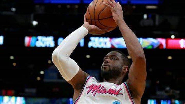 Dwyane Wade Warms Up In Miami-Themed Custom Shoes Commemorating His Final Season