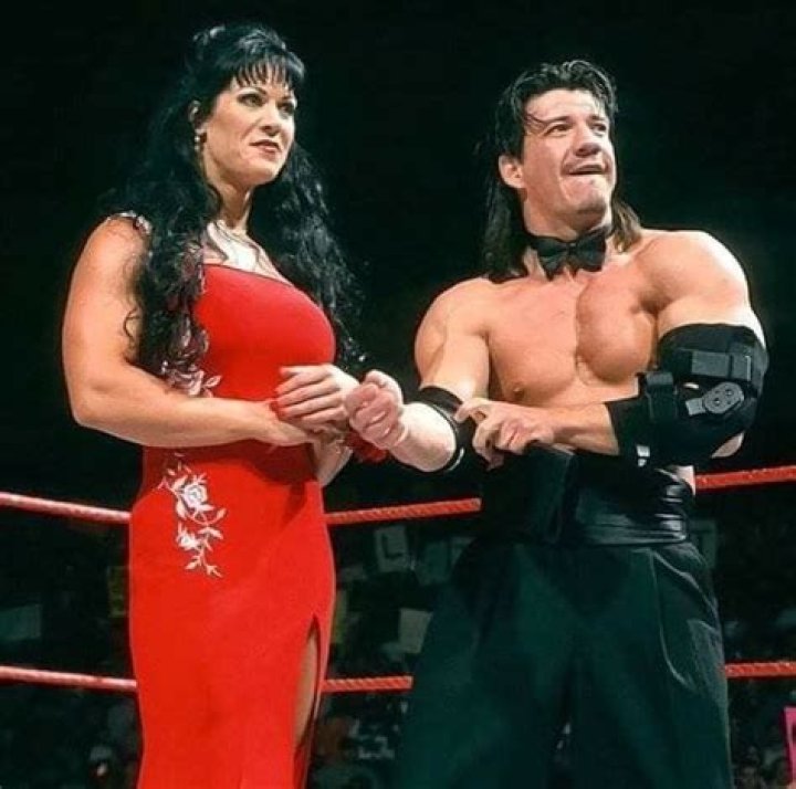 Eddie Guerrero and Chyna onscreen