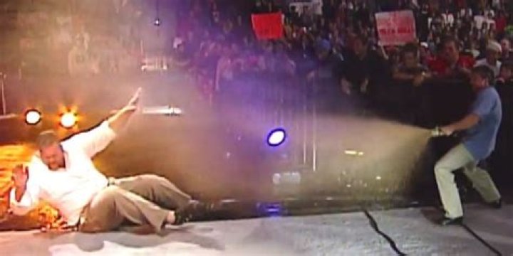Eddie Guerrero Sprays Big Show