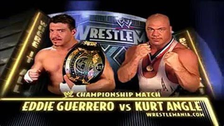 Eddie Guerrero vs. Kurt Angle (WWE WrestleMania 20, 3/14/2004)