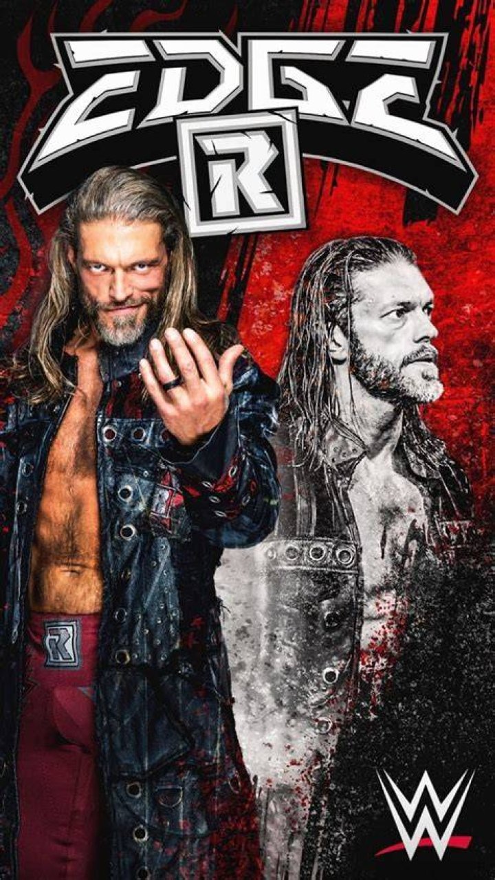 Edge and his Rated R Championship Cropped