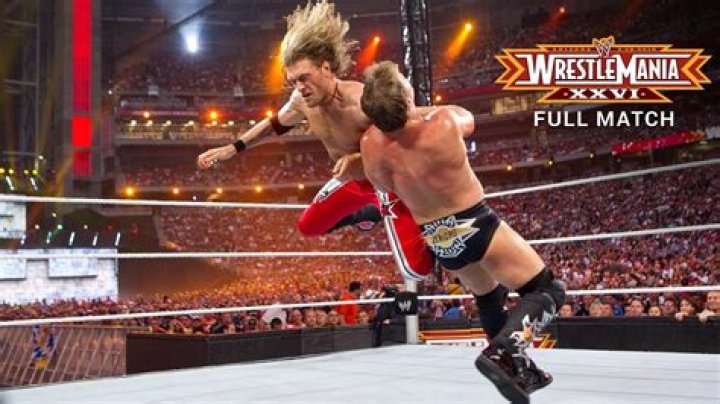 Edge v Chris Jericho WrestleMania 26 Cropped