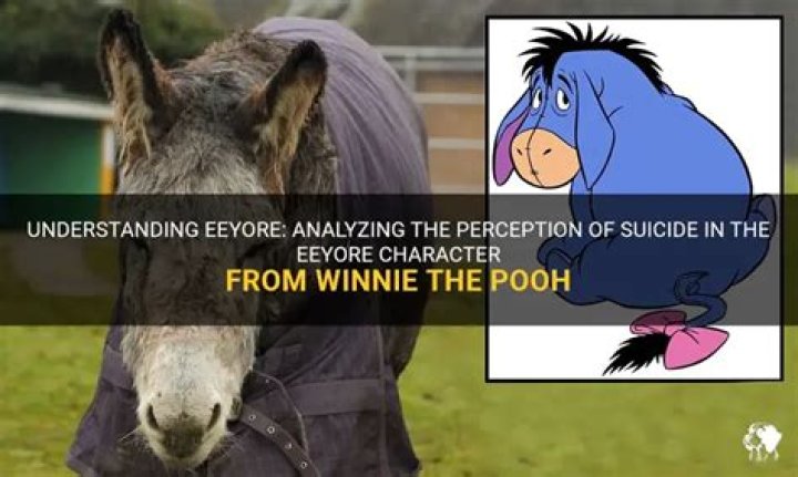 Eeyore: Understanding The Melancholy Of The Beloved Character