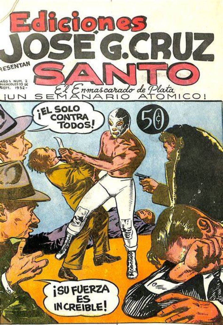 El Santo comic book