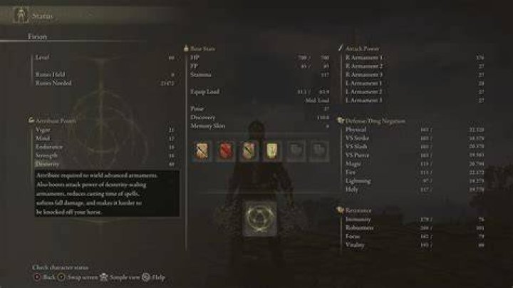 Elden Ring Dexterity