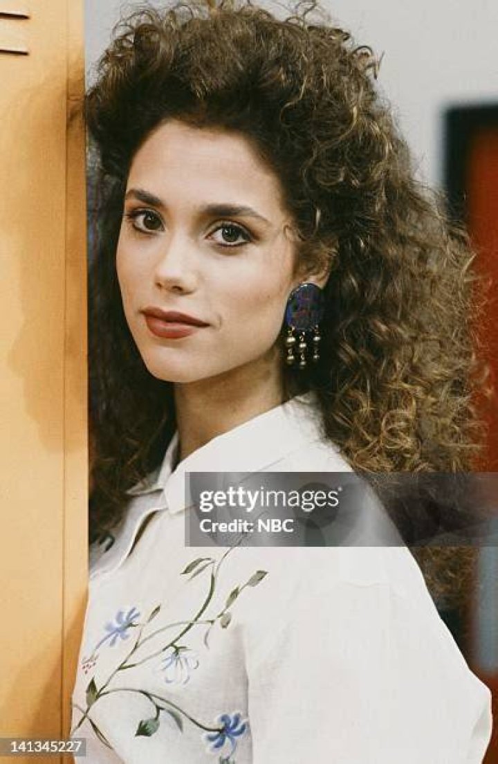 Elizabeth Berkley as Jessie Spano in Saved by the Bell and Nomi Malone in Showgirls