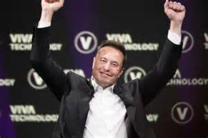 Elon Musk at the Met Gala. Photo / AP
