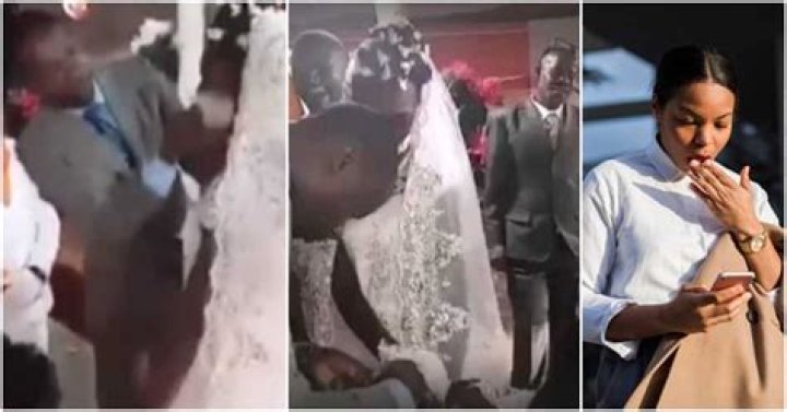 Embarrassing Moment Pastor Wipes Off Bride and Bridesmaid's Makeup at the Altar With a Cloth Goes Viral