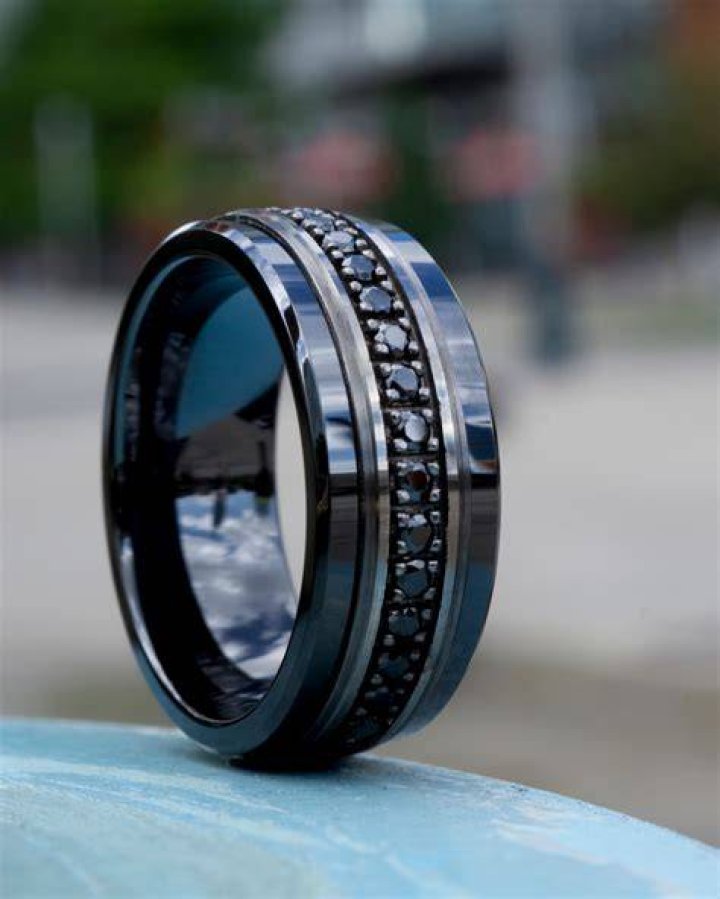 Embracing Elegance: The Allure Of Mens Black Wedding Bands