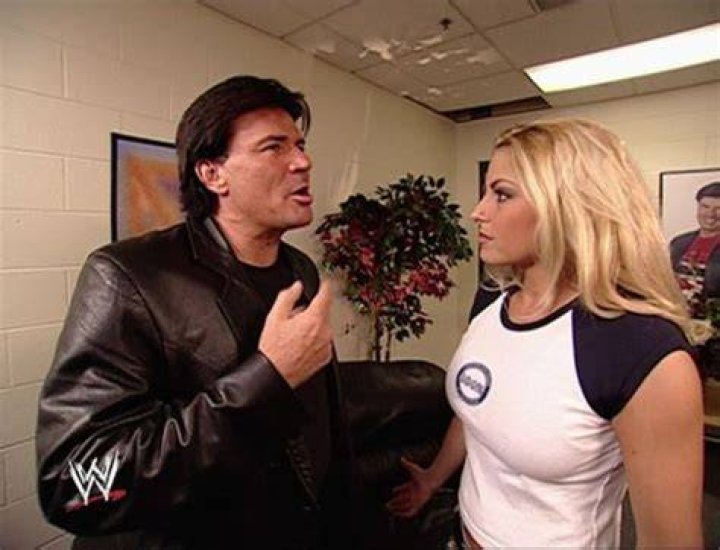 Eric Bischoff and Trish Stratus