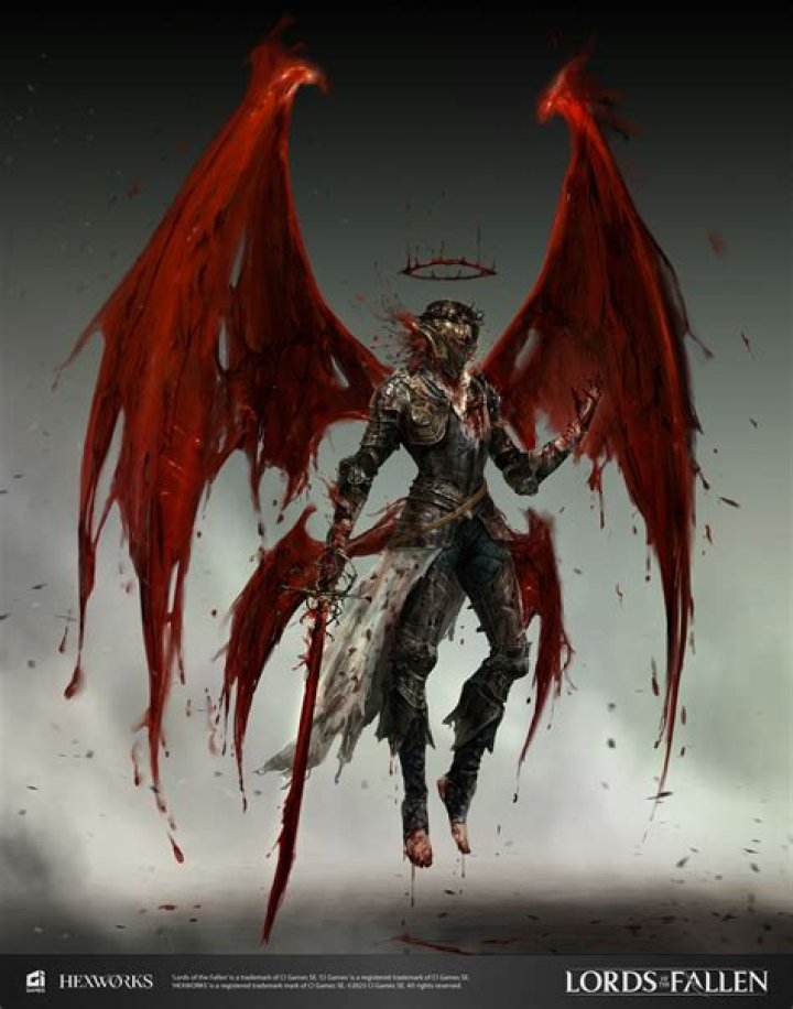 Eso displaying his blood wings