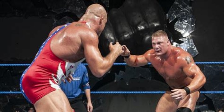 Every Major Kurt Angle Vs Brock Lesnar Match, Ranked