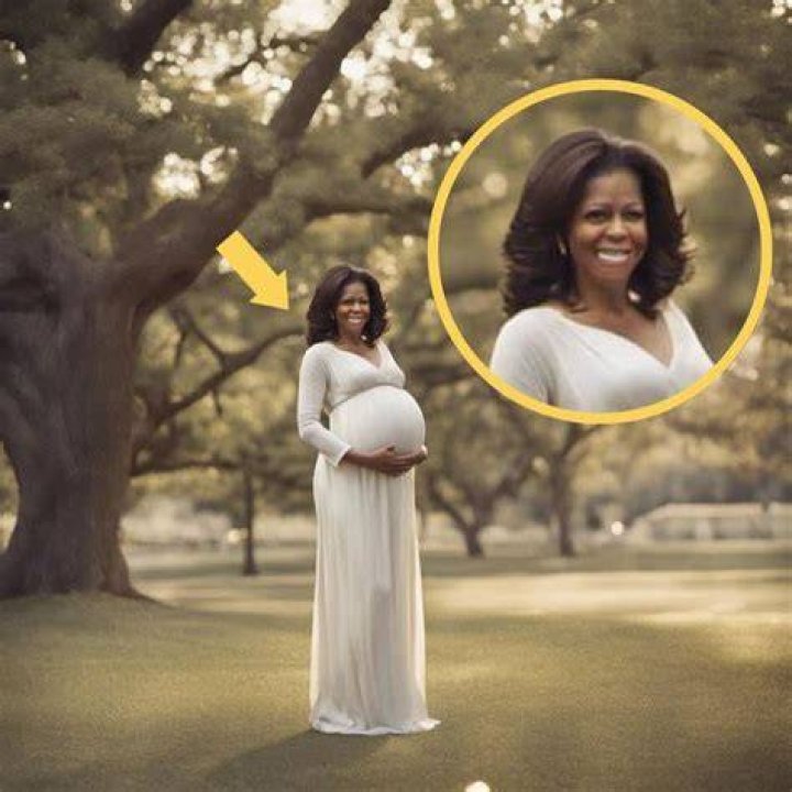 Exploring Iconic Photos Of Michelle Obama During Her Pregnancy