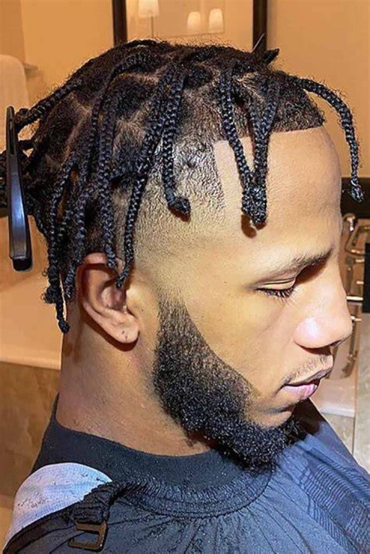 Fade Box Braids Men Short Hair imgherpity