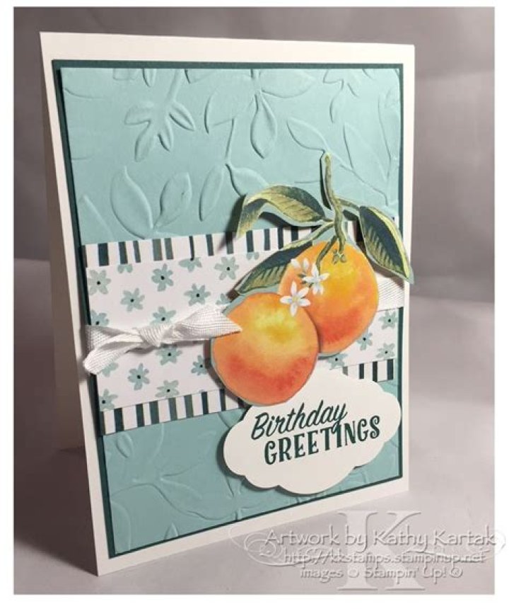 Faithful INKspirations Happy Birthday, Peaches