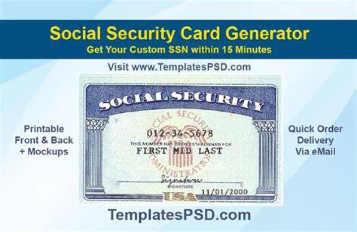 Fake Ssn Generator 