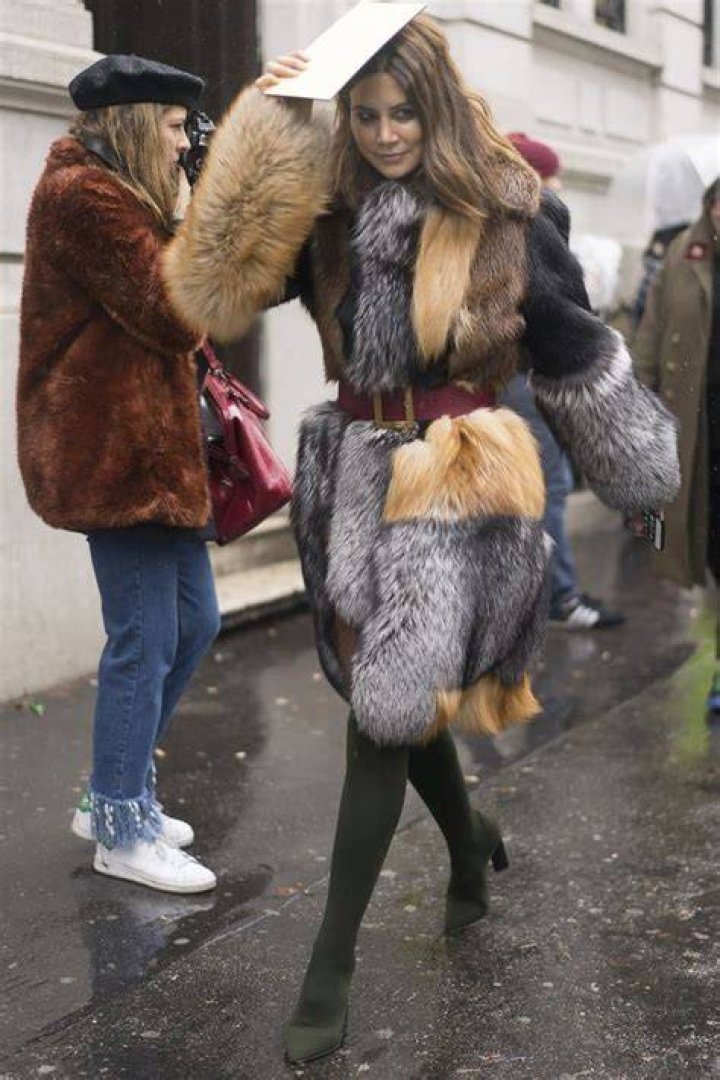 Fashion, Street fashion, Fur, Recreation, Costume, Photography, Street, Child, Walking, 