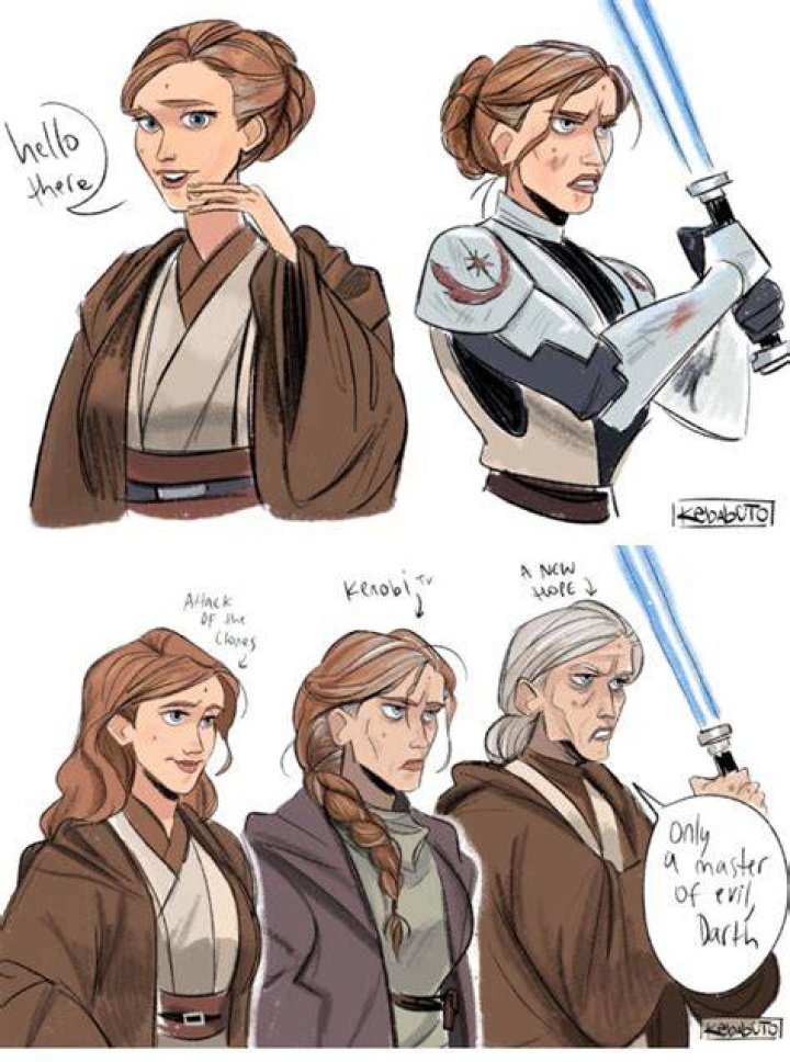 Fem ObiWan and Anakin by HolyVarus on DeviantArt Star wars