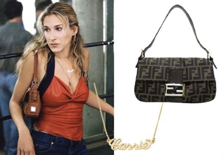 Fendi baguette bag - Carrie Bradshaw style SATC fendi baguette bag carrie bradshaw style satc