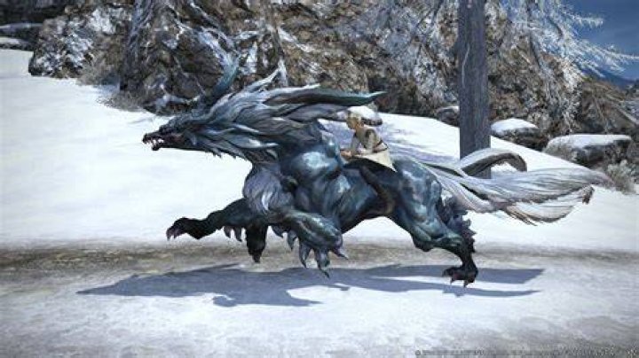 ffxiv fenrir mount