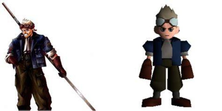 Final Fantasy 7 Cid Highwind Different
