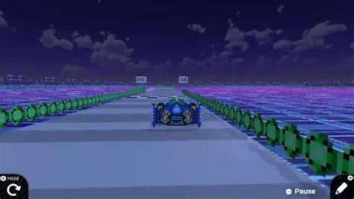 Finally, F-Zero is on Switch... as a Game Builder Garage creation