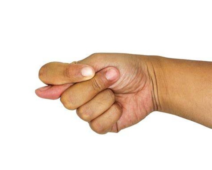 Finger, Gesture, Hand, Thumb, Human, Facial hair, Moustache, Beard, 