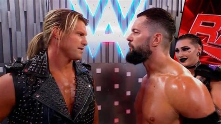 Finn Balor hits Dolph Ziggler