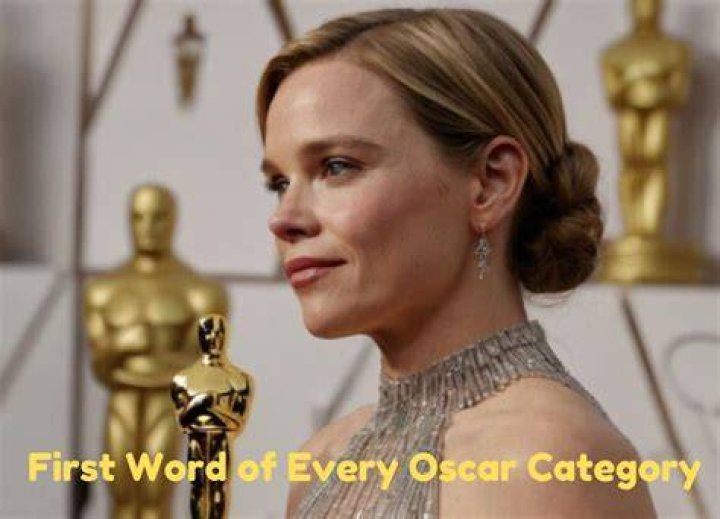 First Word Of Every Oscars Category NYT: A Comprehensive Guide