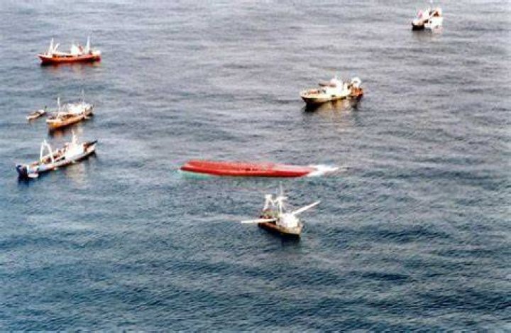 Fishing boats joined rescuers searching for survivors the day after the Senegalse capsized in 2002 Fishing boats joined rescuers searching for survivors the day after the Senegalse capsized in 2002