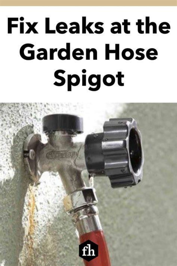 Fix Leaks at the Garden Hose Spigot (DIY)