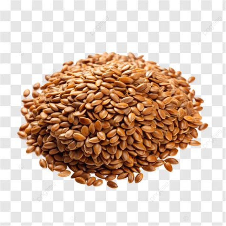 Flax seeds background