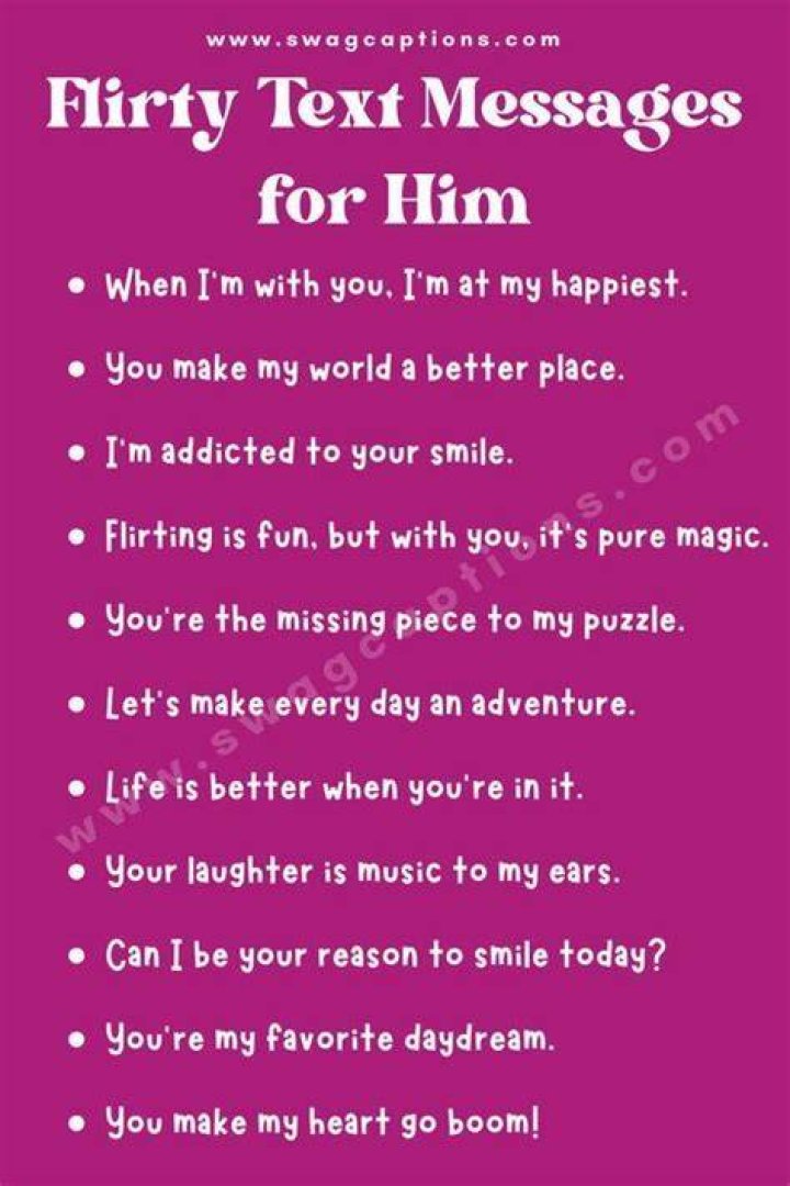 Flirty Quotes Flirty Text Messages For Her Or Him Hot Sex Picture