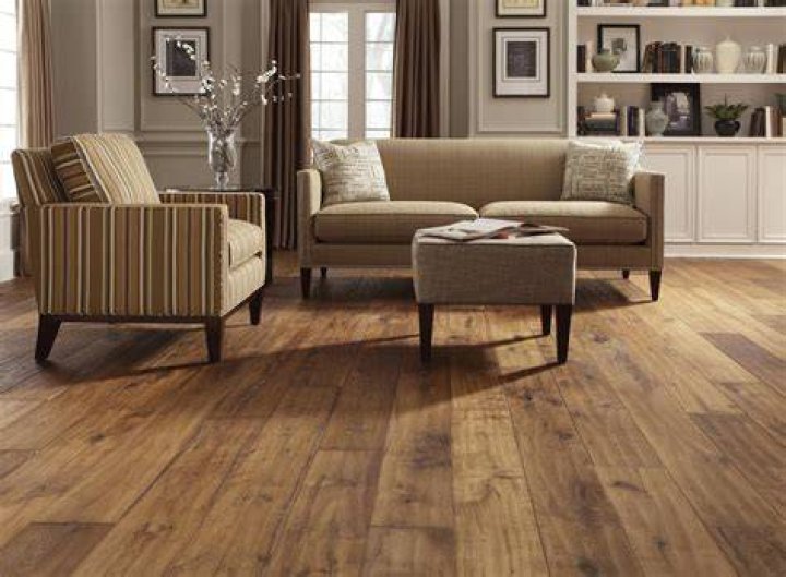 Floor, Dress, Flooring, Interior design, Mirror, One-piece garment, Wood flooring, Antler, Laminate flooring, Brass, 
