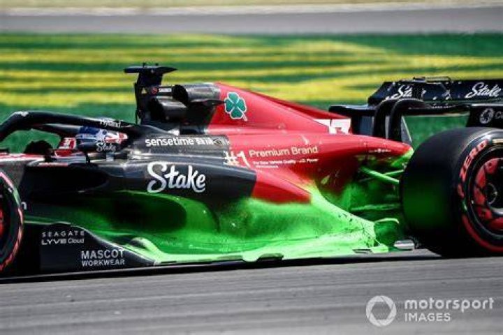 Flow-Vis: What is the Green Paint Used By F1 Teams?
