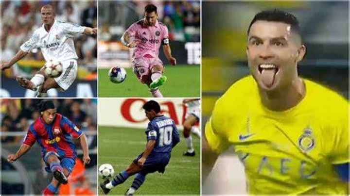 Footballers with the most free-kick goals