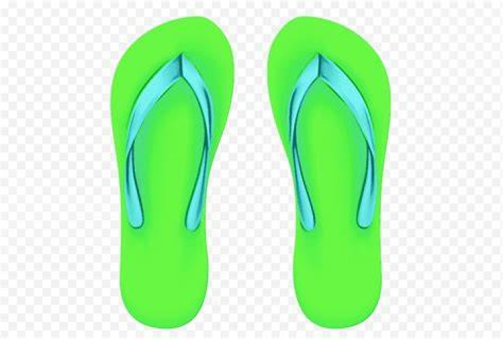Footwear, Green, Sandal, Shoe, Flip-flops, Slipper, Slingback, 