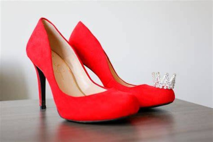 Footwear, Red, High heels, Shoe, Boot, Leather, Magenta, Zipper, 