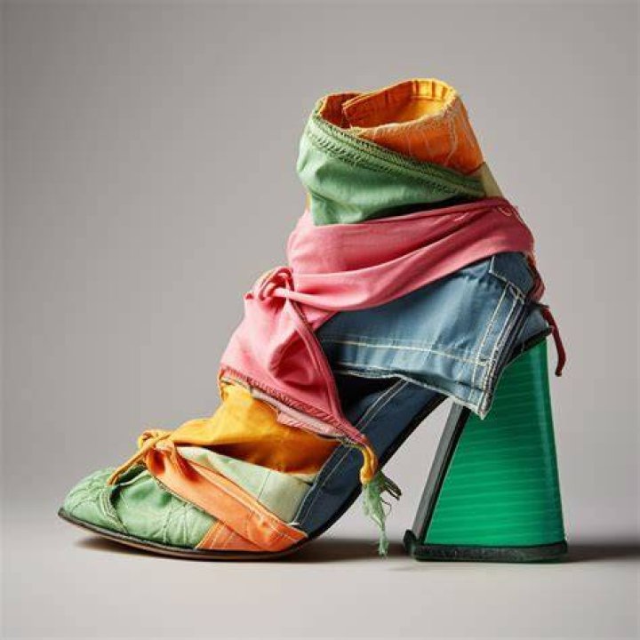 Footwear, Style, Fashion, Fashion design, Foot, Long hair, Costume design, Makeover, Hair coloring, One-piece garment, 